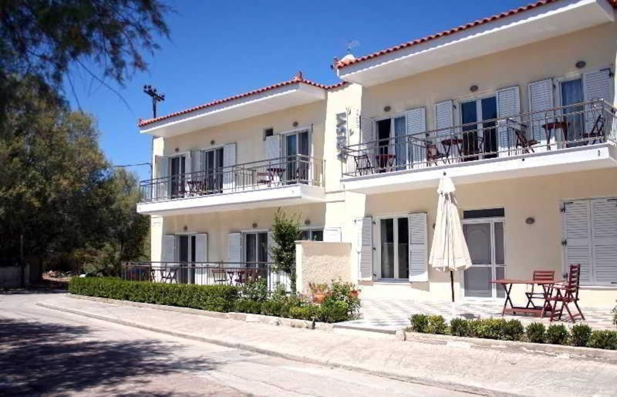 Arisvi Hotel Skala Kallonis Bagian luar foto